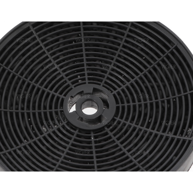 Lot de 2 filtres à charbon d'origine pour hotte Airlux Glem