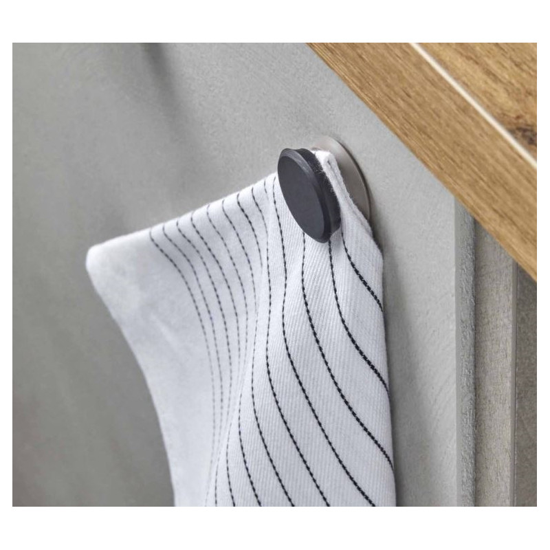 Lot de 2 porte torchons en silicone aimanté