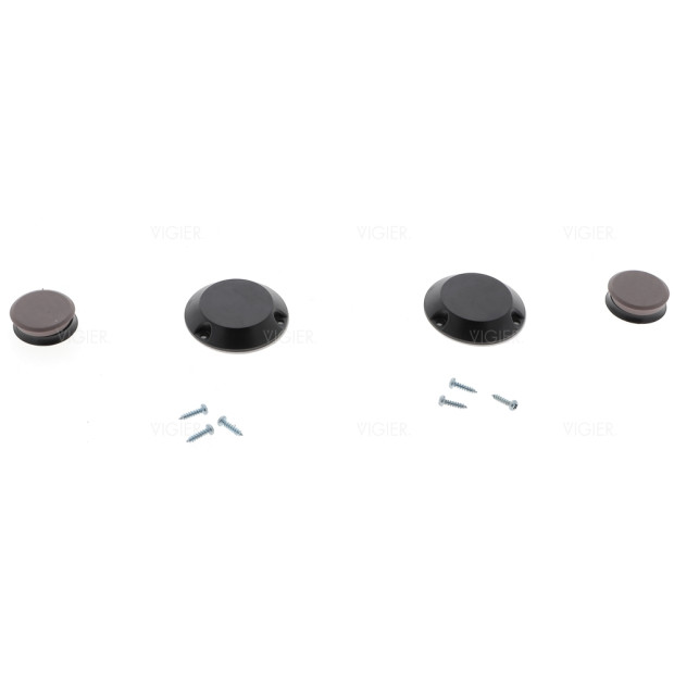 Lot de 2 porte torchons en silicone aimanté