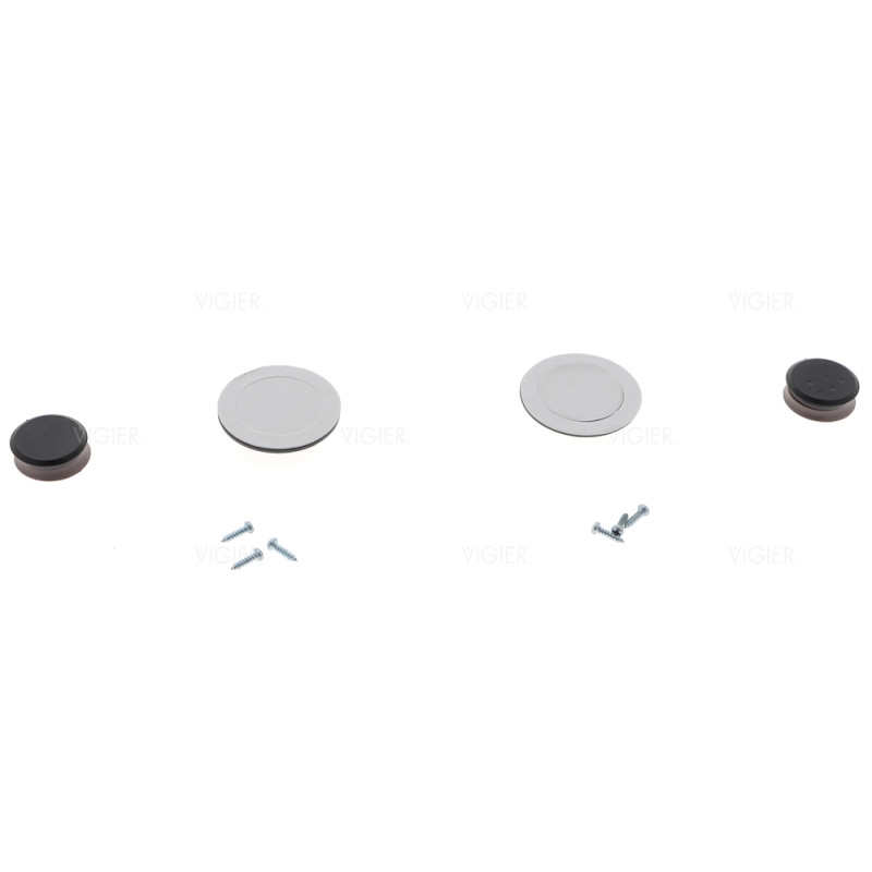 Lot de 2 porte torchons en silicone aimanté