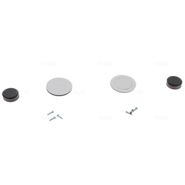 Lot de 2 porte torchons en silicone aimanté