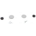 Lot de 2 porte torchons en silicone aimanté