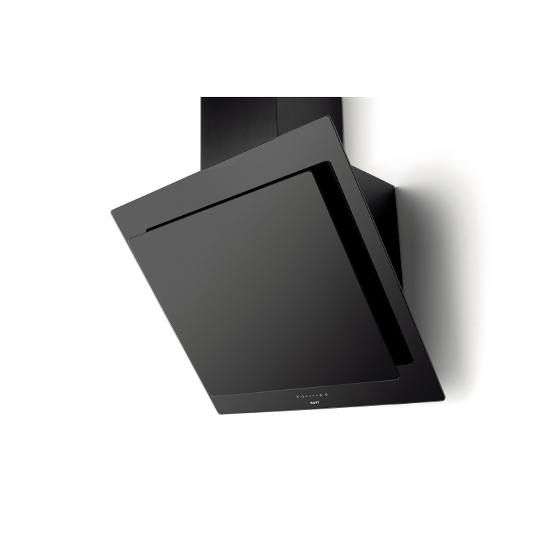 Hotte inclinée noire 75cm Novy