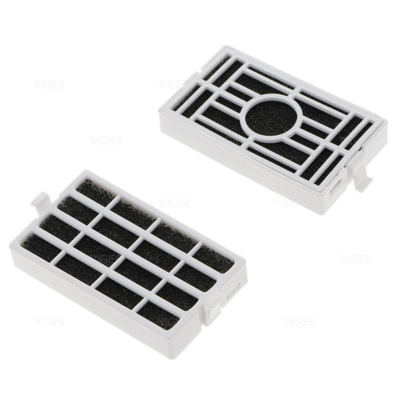 Lot de 2 filtres anti bacterien pour refrigerateur Whirlpool