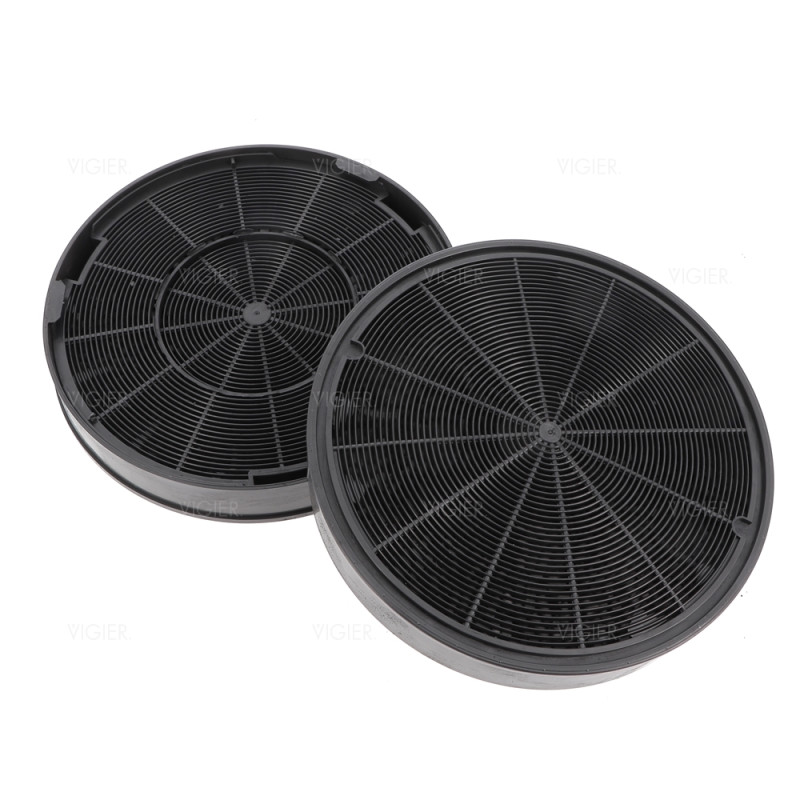 Lot de 2 filtres a charbon pour hotte De Dietrich 92x3435