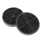 Lot de 2 filtres a charbon pour hotte De Dietrich 92x3435