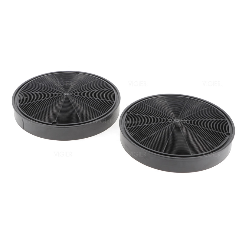 Lot de 2 filtres a charbon pour hotte De Dietrich 92x3435