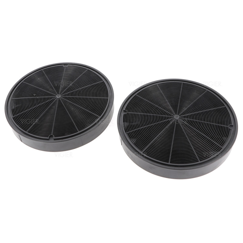Lot de 2 filtres a charbon pour hotte De Dietrich 92x3435