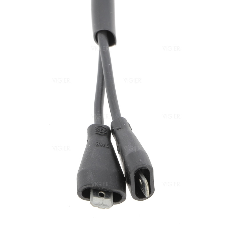 KIT 2 LAMPES HALOGENE 50W 230V AVEC DOUILLES HOTTE ROBLIN