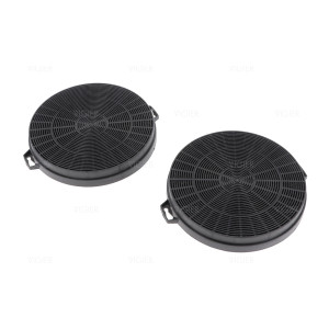 LOT DE 2 FILTRES A CHARBON HOTTE AIRLUX GLEM 210MM CR200