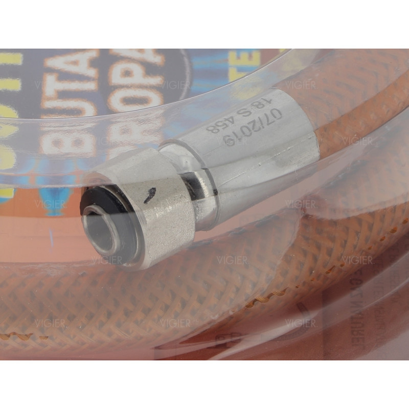 Tuyau gaz butane/propane 1m durée de vie illimité Euroflex