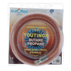 Tuyau gaz butane/propane 2m durée de vie illimité Euroflex