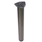 1 PIED DIAMETRE 80MM HAUTEUR 870MM INOX BROSSE