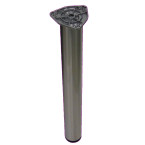1 PIED DIAMETRE 80MM HAUTEUR 870MM INOX BROSSE