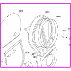 Joint palier arriere seche linge Bosch Siemens 437454