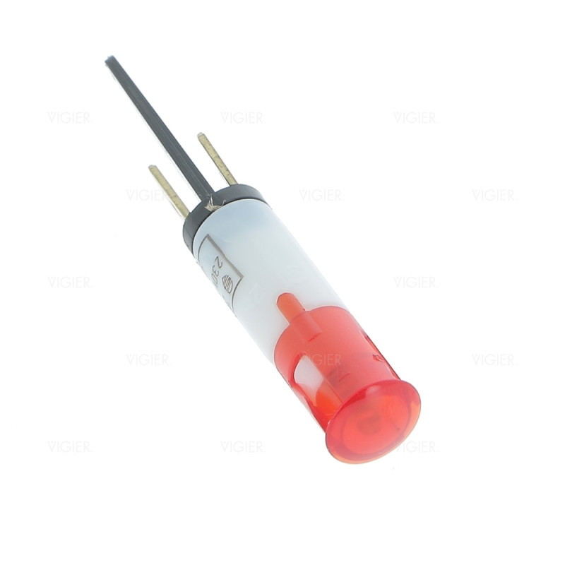 VOYANT ROUGE FOURNEAU LACANCHE AMBASSADE 230V DIAM 9MM