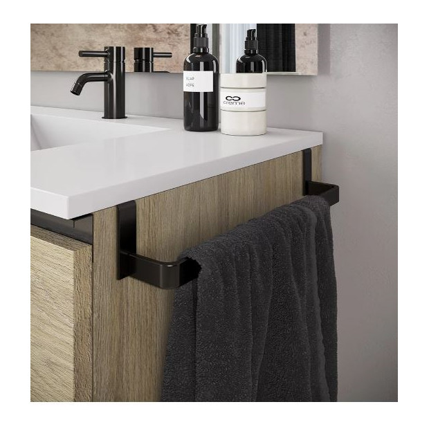 Porte serviette noir universel
