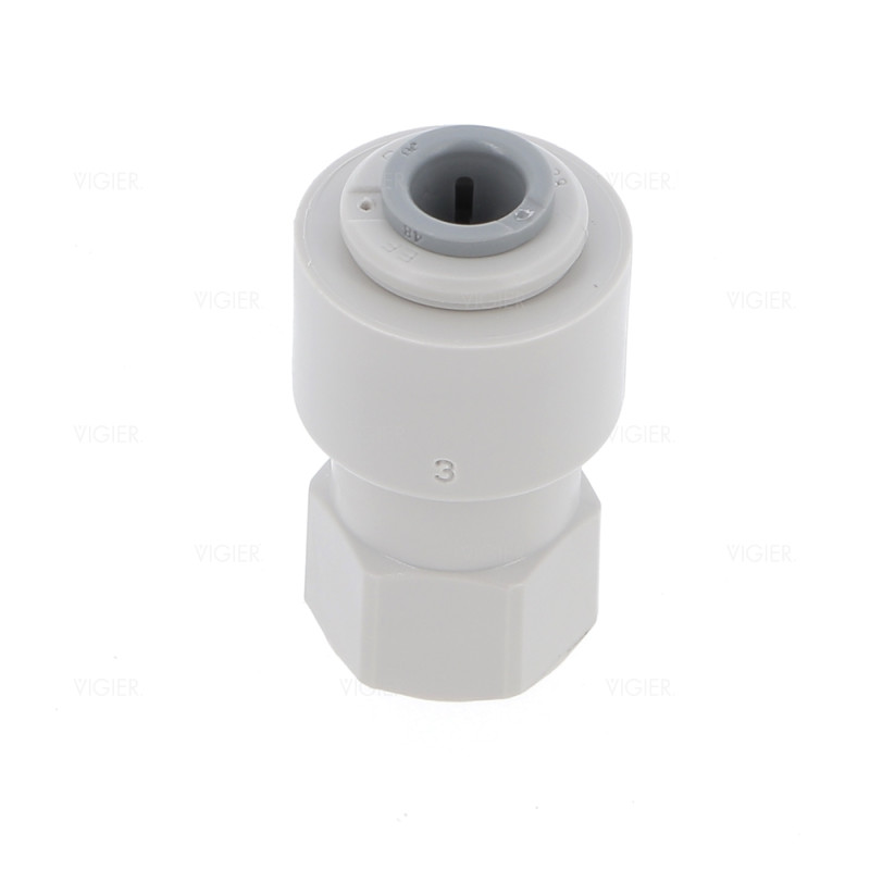RACCORD 7/16 A VISSER CONNEX.AUTO.TUYAU 1/4 REFR.US