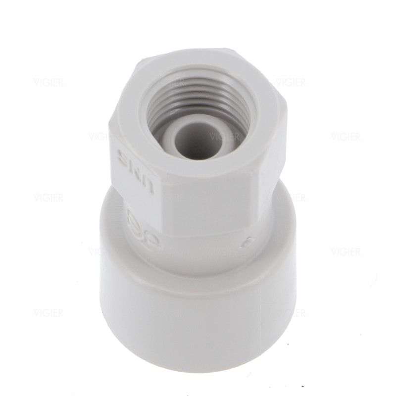 RACCORD 7/16 A VISSER CONNEX.AUTO.TUYAU 1/4 REFR.US