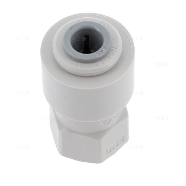 RACCORD 7/16 A VISSER CONNEX.AUTO.TUYAU 1/4 REFR.US