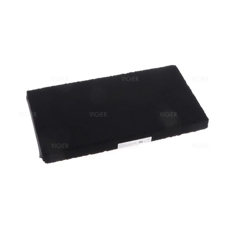 Filtre a charbon monoblock 338x176x30mm hotte Crystal Novy
