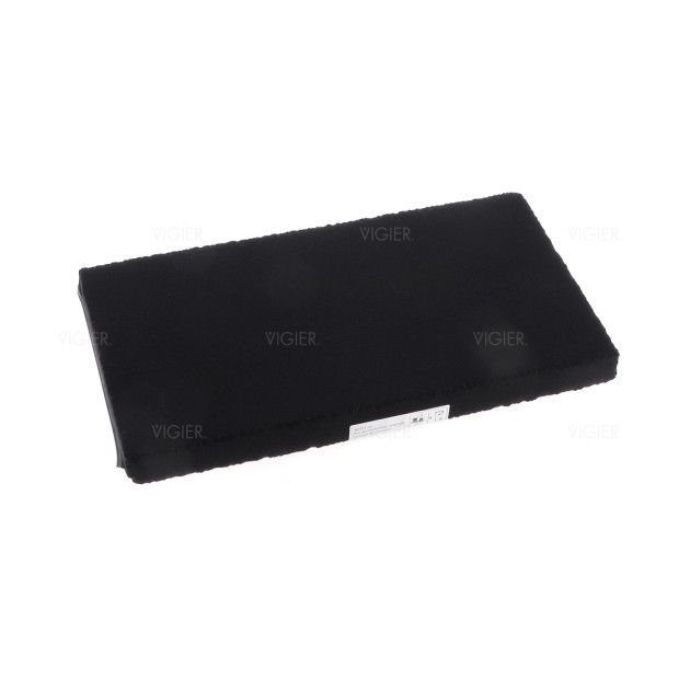 Filtre a charbon monoblock 338x176x30mm hotte Crystal Novy