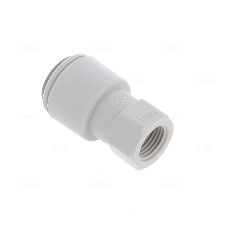 RACCORD 7/16 A VISSER RACCORD RAPIDE TUYAU 3/8 (9.52MM)