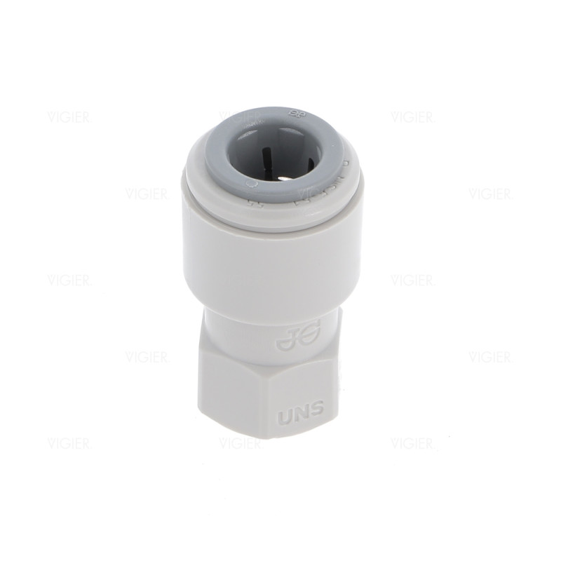 RACCORD 7/16 A VISSER RACCORD RAPIDE TUYAU 3/8 (9.52MM)