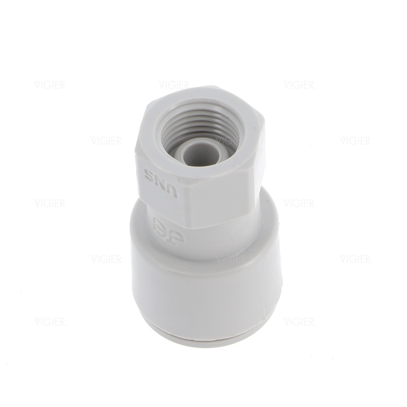 RACCORD 7/16 A VISSER RACCORD RAPIDE TUYAU 3/8 (9.52MM)