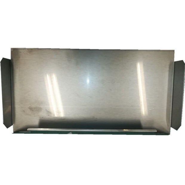 Deflecteur de fumée inox pour foyer SUPRA