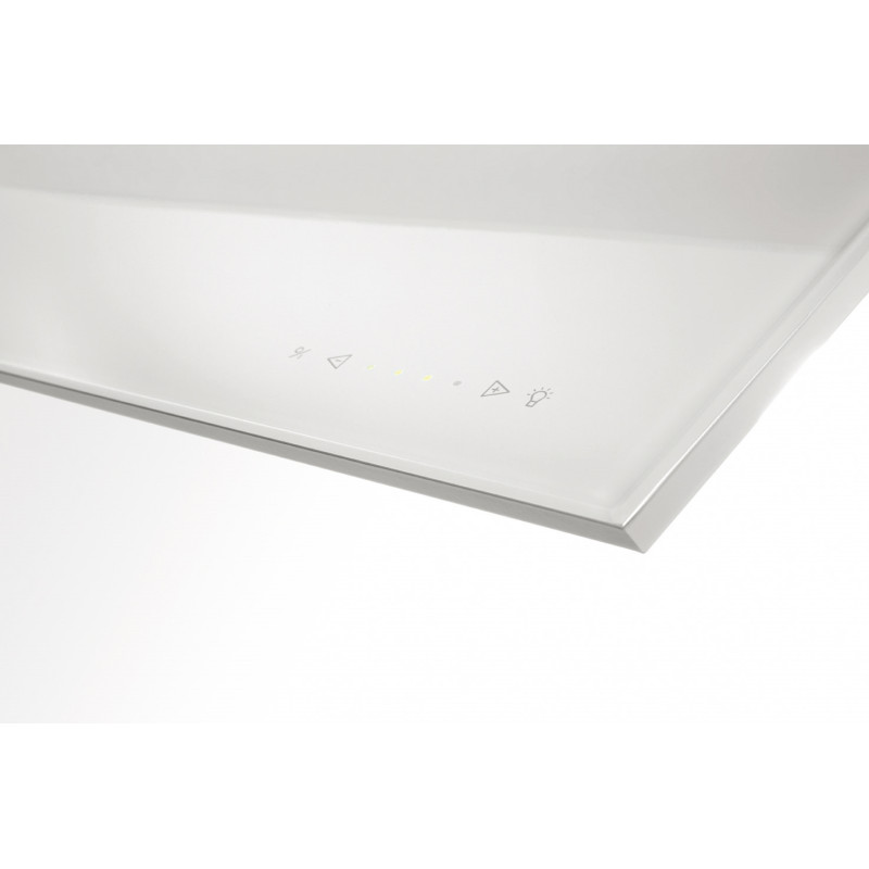 Hotte intégrée Novy FUSION, verre Blanc 820mm