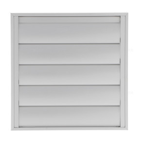 CLAPET DE FACADE ALUM MURAL POUR HOTTE EVACUATION 210X210MM