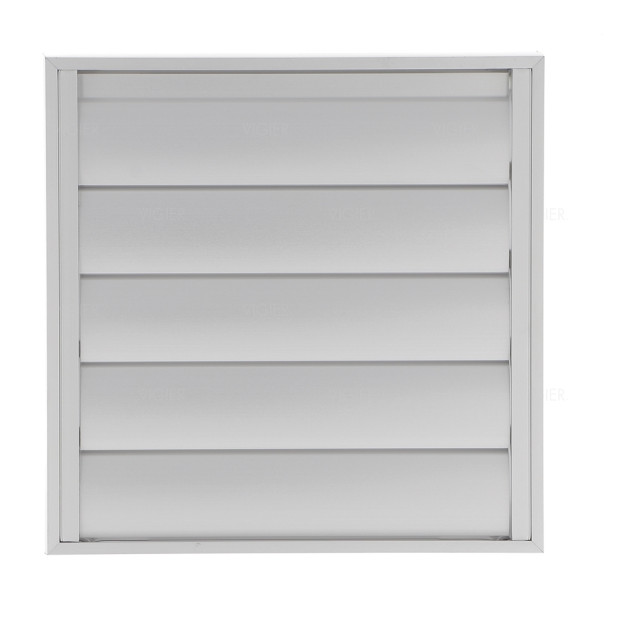CLAPET DE FACADE ALUM MURAL POUR HOTTE EVACUATION 210X210MM