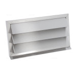 Clapet de facade inox hotte novy 906407