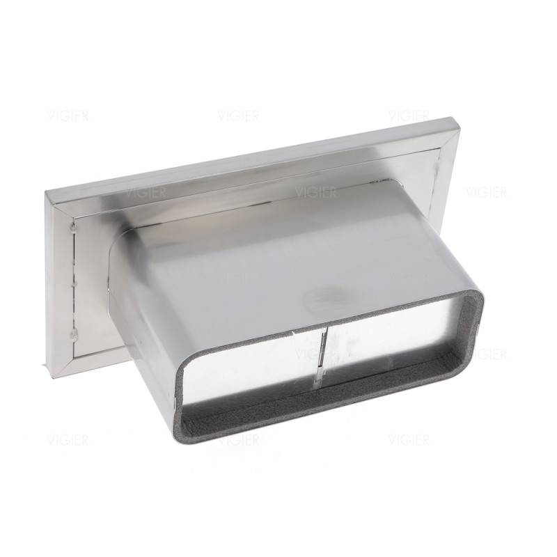 Clapet de facade inox hotte novy 906407