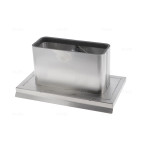 Clapet de facade inox hotte novy 906407