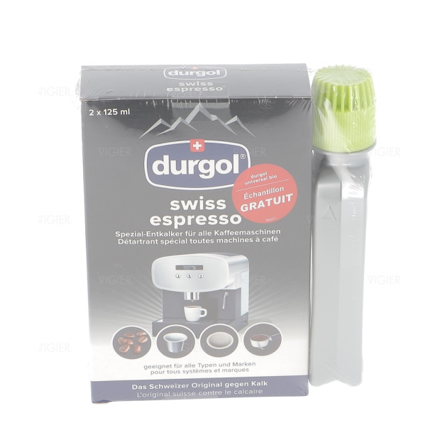 DETARTRANT DURGOL UNIVERSEL EXPRESSO 2X125ML + 1 BIO OFFERT
