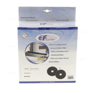 Lot de 2 filtres à charbon pour Hotte Baumatic ST1