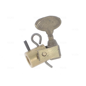 CARDAN ARTICULE LAITON AXE 8.5MM SORTIE CARRE TOURNEBROCHE