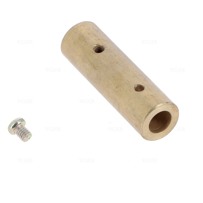 CARDAN FIXE LAITON AXE ROND 8.5MM SORTIE CARRE 6MM