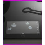 COOKTOPINDUCTION V6000 FULLFLEX, 90CM , DUALDESIGN (A FLEUR