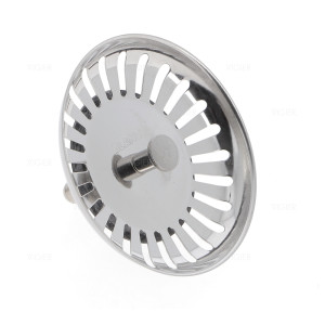 Bonde évier Blanco 3,5" inox (24 PERCAGES) tige 35mm