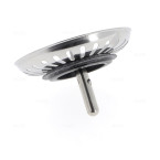 Bonde évier Blanco 3,5" inox (24 PERCAGES) tige 35mm