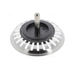Bonde évier Blanco 3,5" inox (24 PERCAGES) tige 35mm