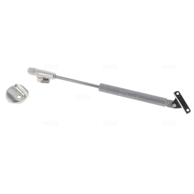 Vérin compas KRABY L244mm 80N pour porte cadre alu