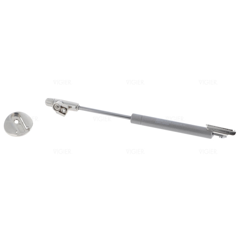 Vérin compas KRABY L244mm 80N pour porte cadre alu