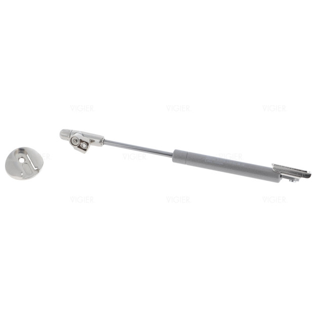 Vérin compas KRABY L244mm 80N pour porte cadre alu