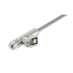 Vérin compas KRABY L244mm 80N pour porte cadre alu