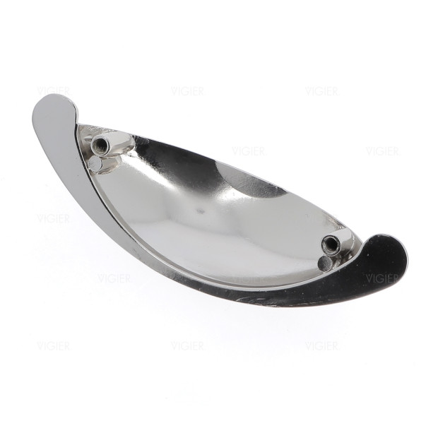 Poignee de meuble poignee coquille coloris acier inox