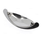 Poignee de meuble poignee coquille coloris acier inox